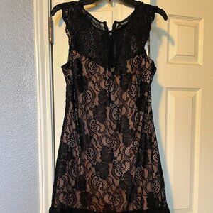 Kensie Black Lace Cocktail Dress